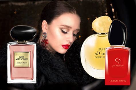 list of Armani perfumes